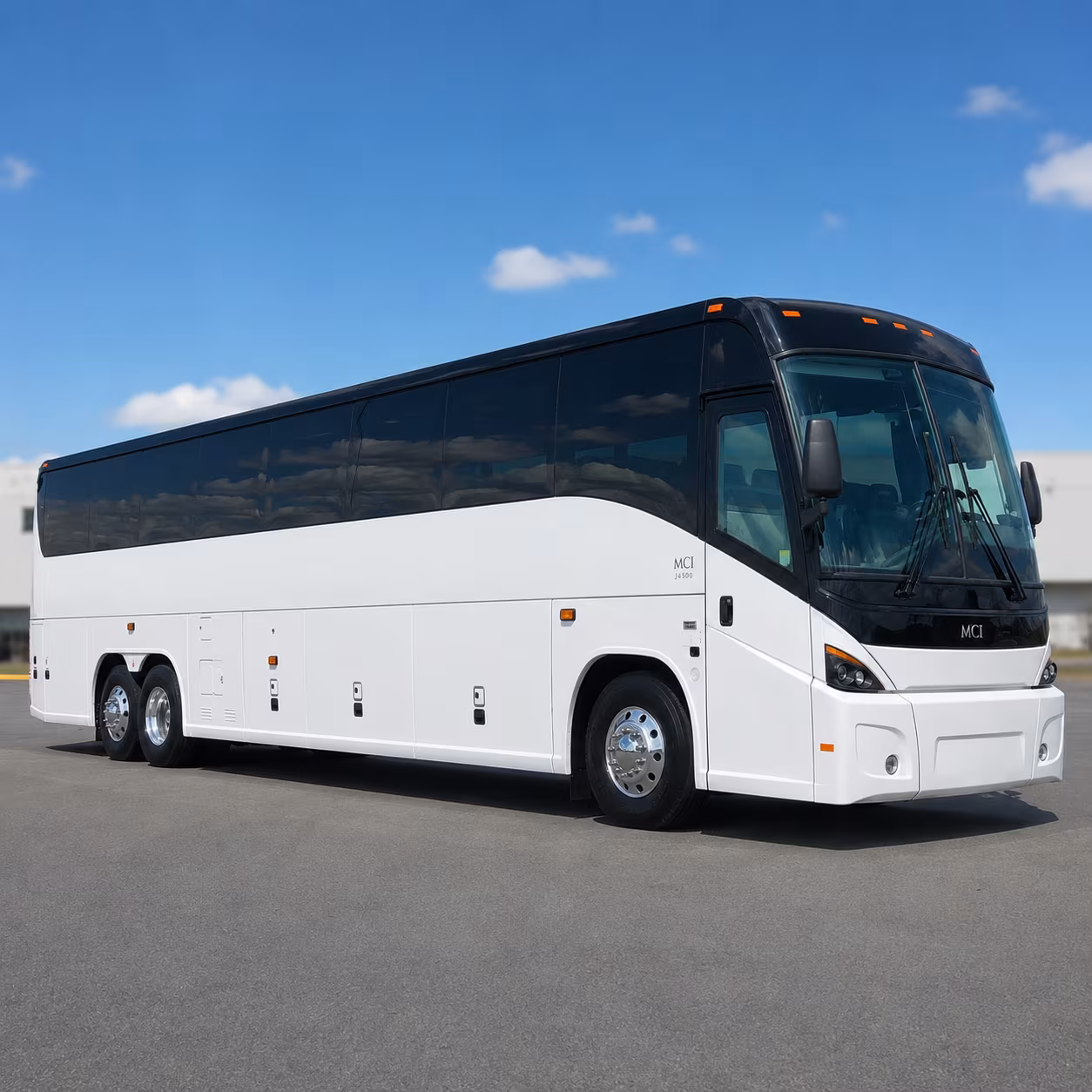 waterford charter bus rental exterior