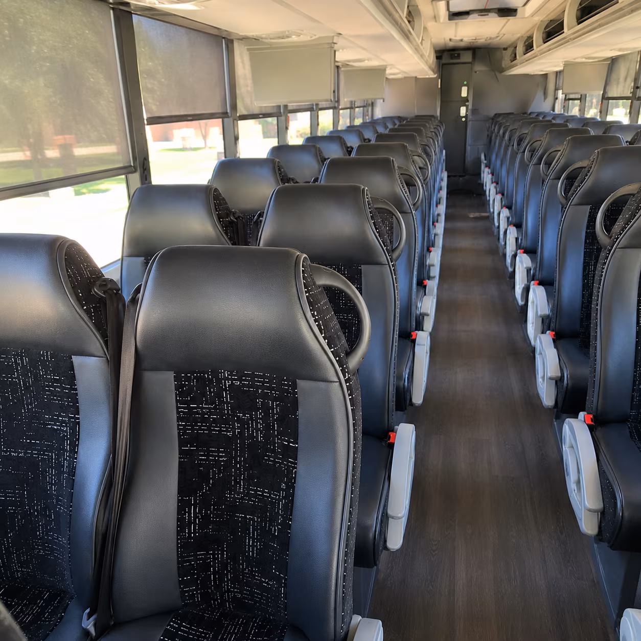waterford charter bus rental inside