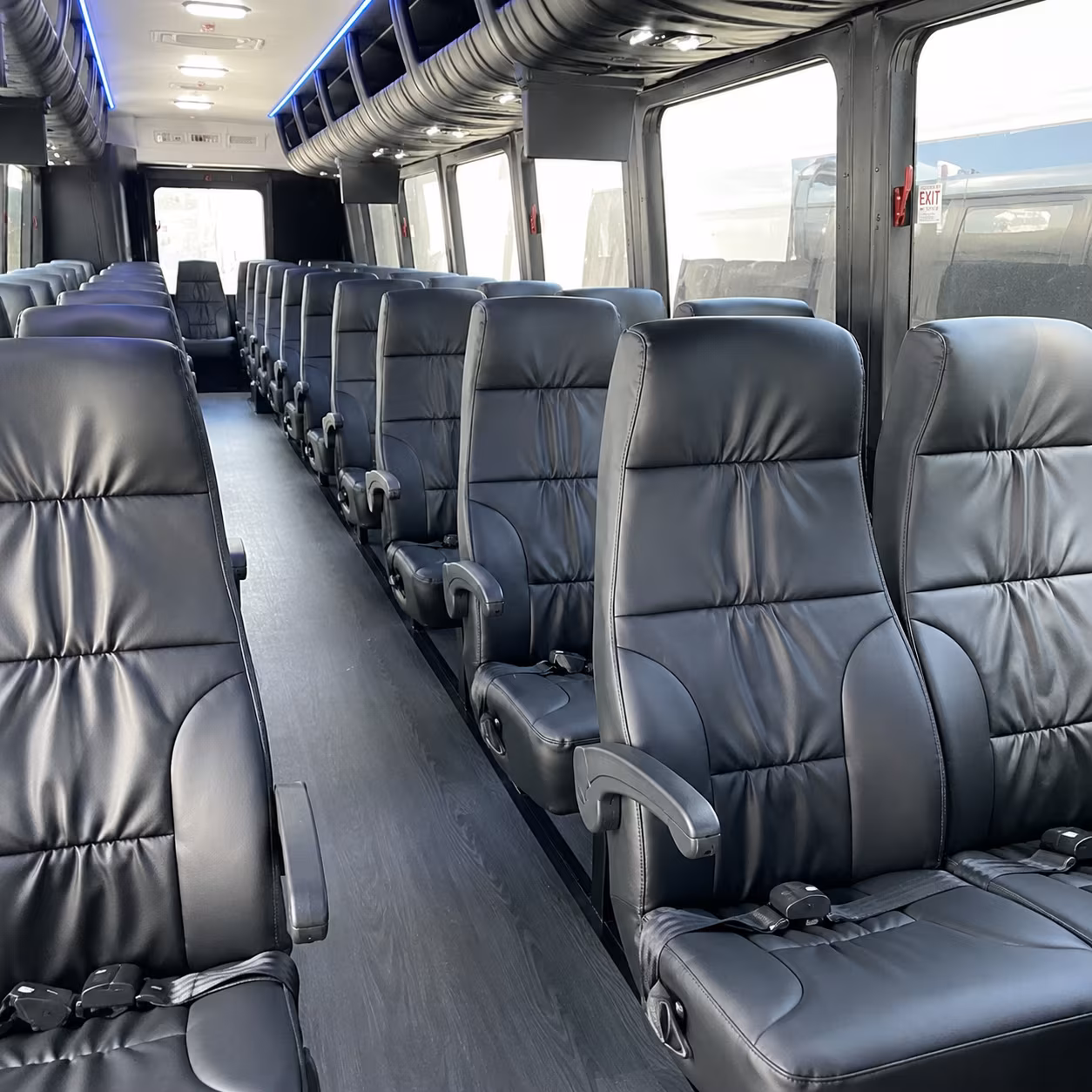 waterford wedding transportation onboard seating
