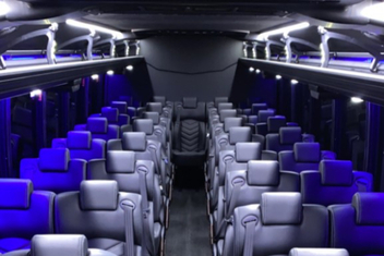 Waterford Charter Bus Interior