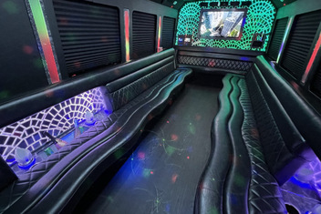 Waterford Limo Bus Interior